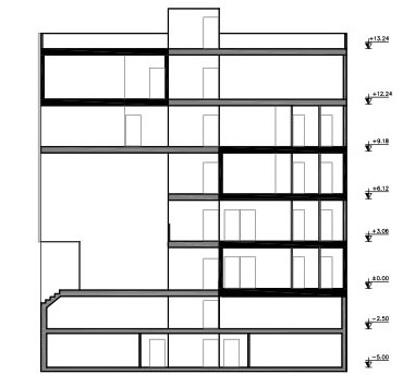 Section of Ghazvin Glass Co Head-office