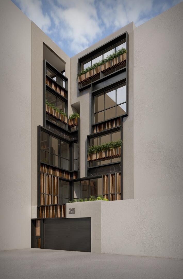 render 1, day 1 ,apartment in 104 st