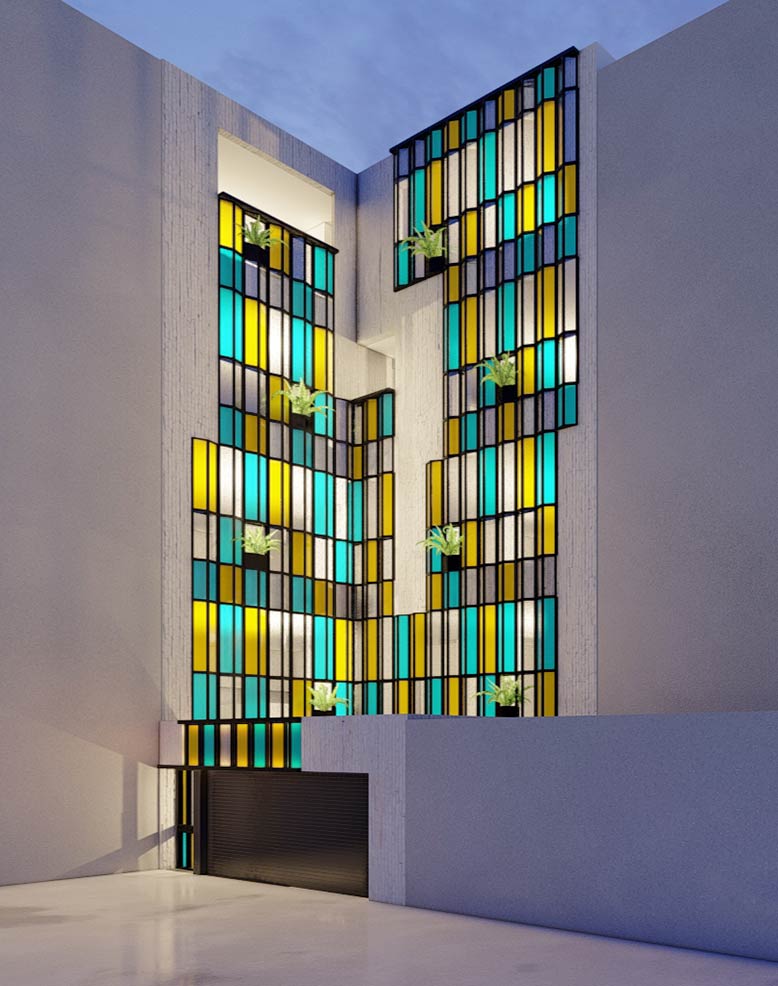 render 7, night ,apartment in 104 st