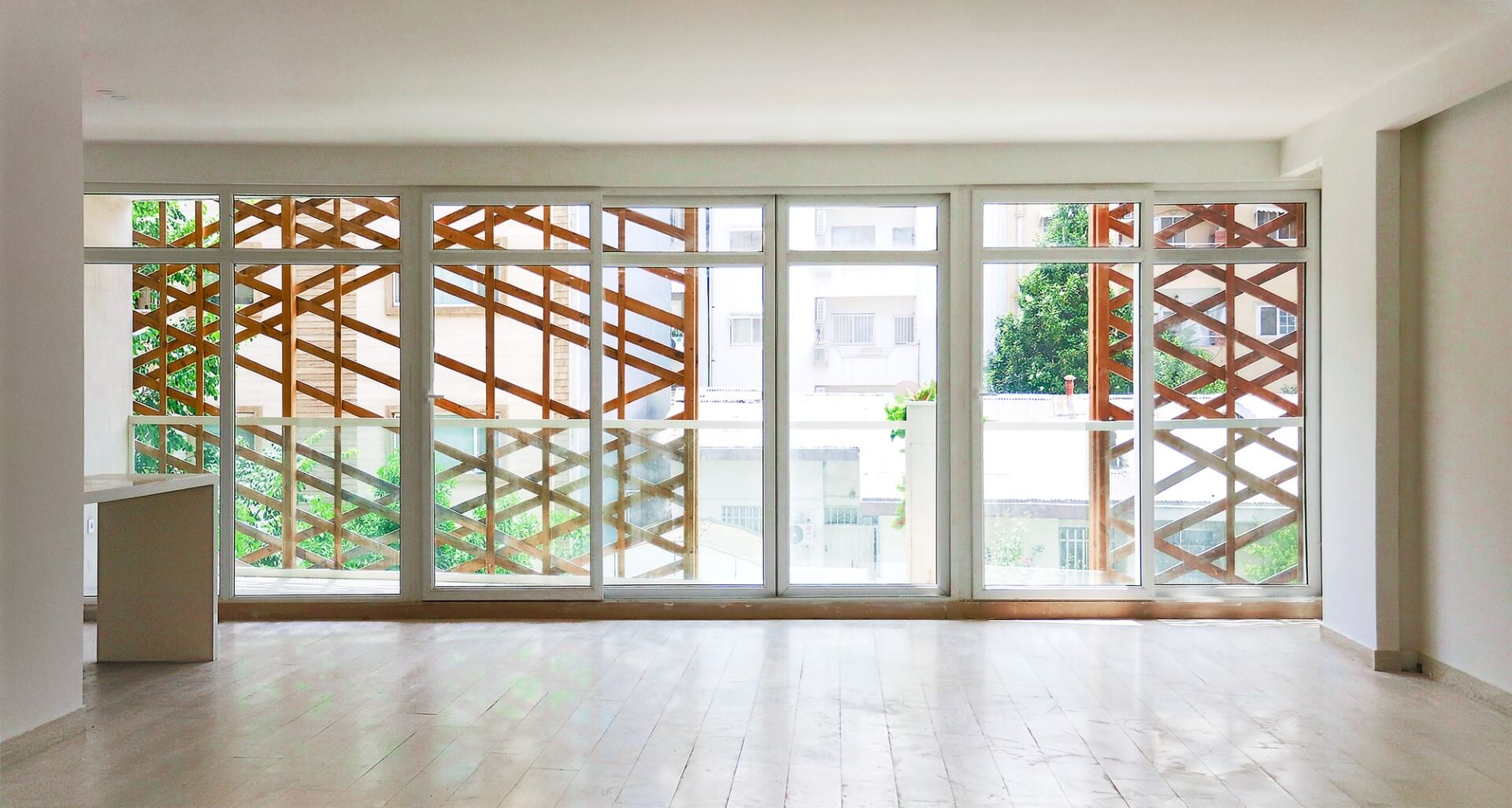 balcony interior, photo of 170st. apartment project