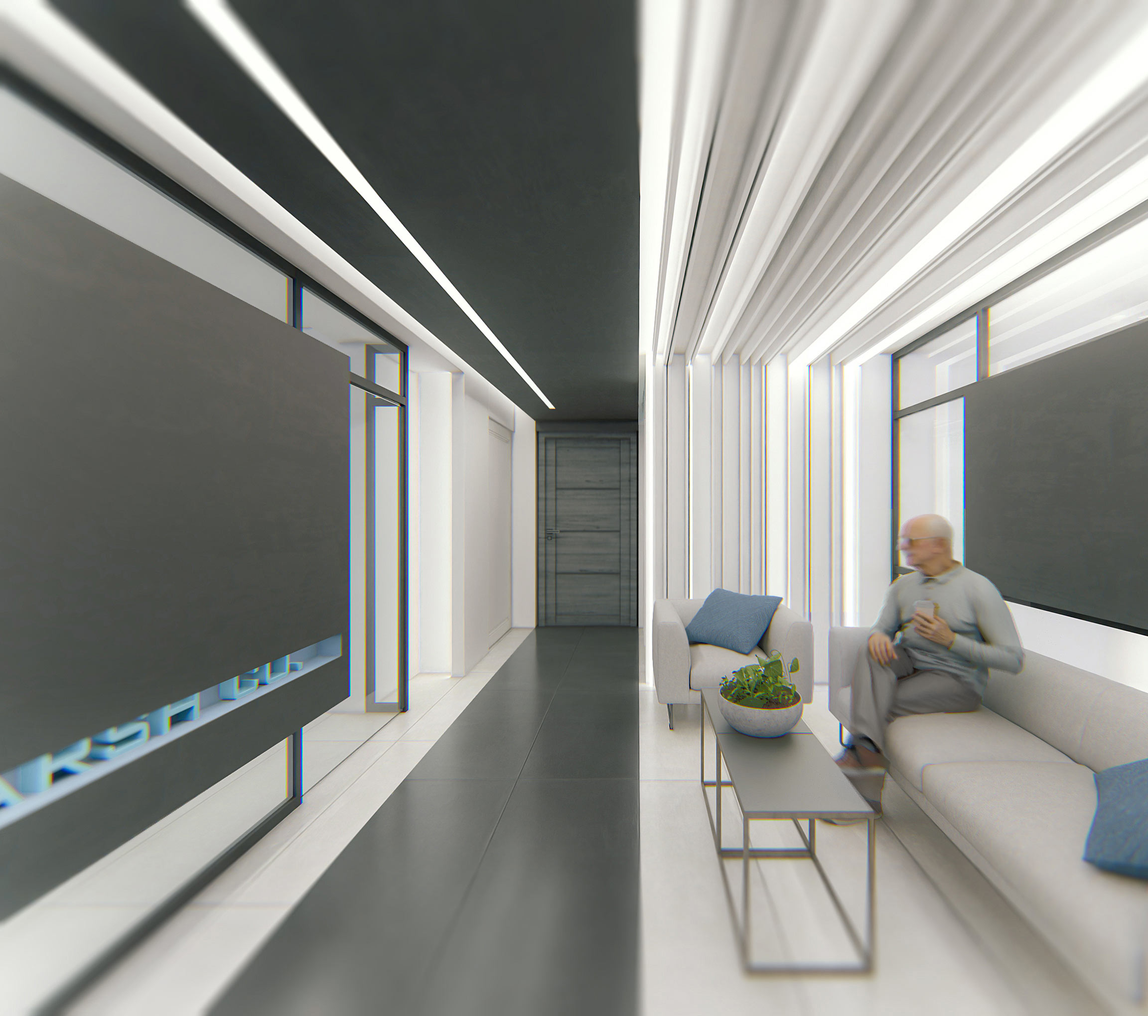 Waiting Area , Planca Palace office interior design project