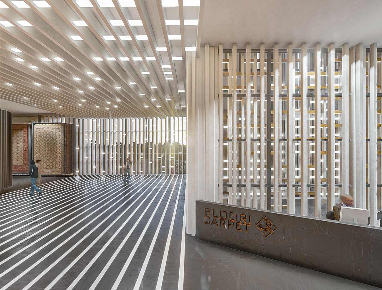 interior A - boloori's carpet store