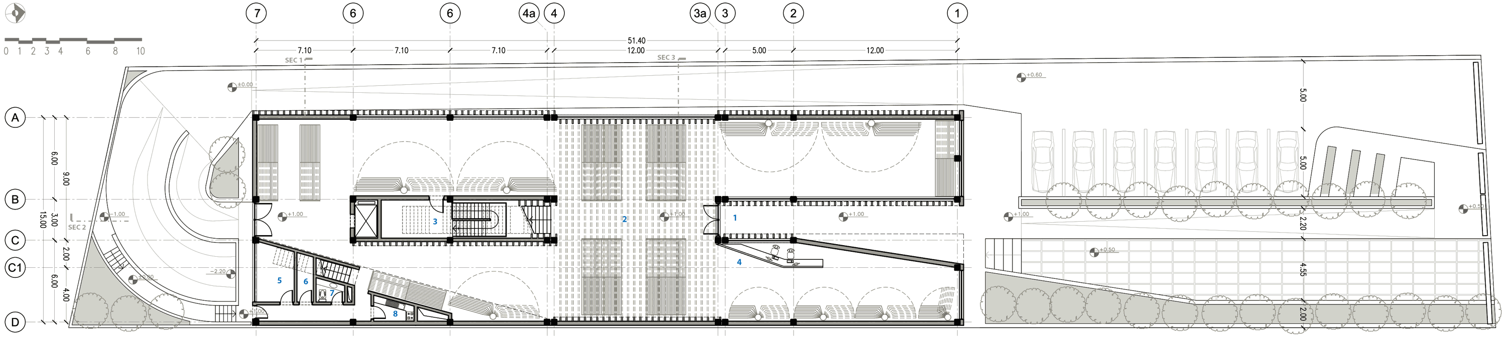 ground floor plan - boloori's carpet store