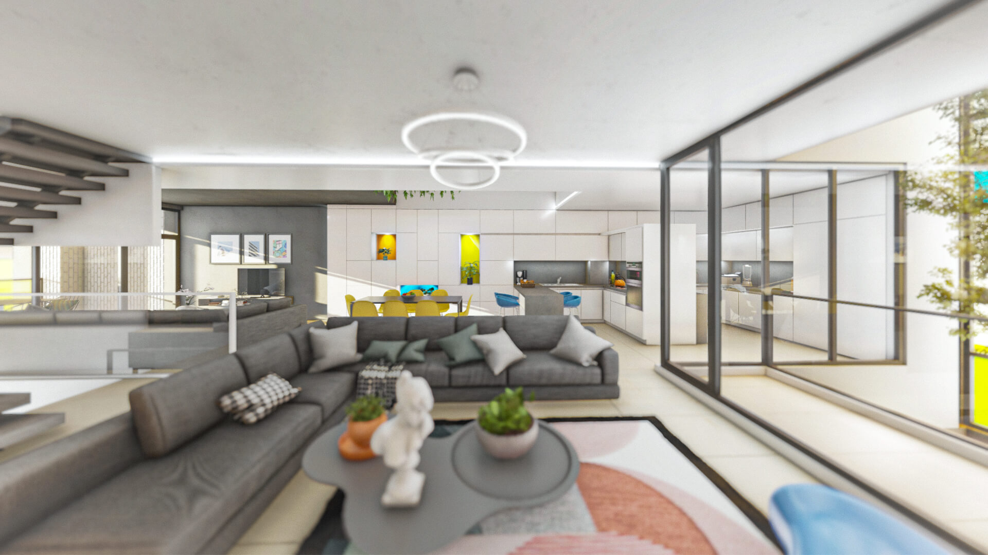 living room, A house surrounded by neighbors, Babol, Mazandaran