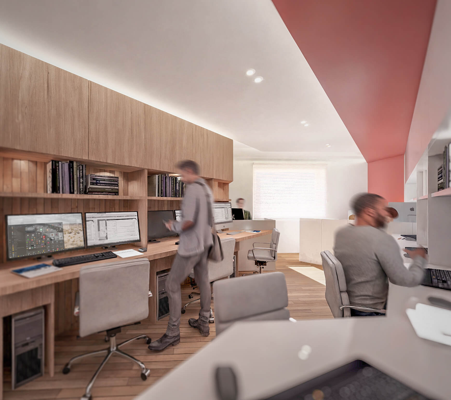 Technical workroom, It Bazzar company office Interior design