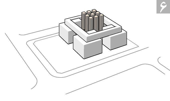diagram 6 - Ferdosi cultural center