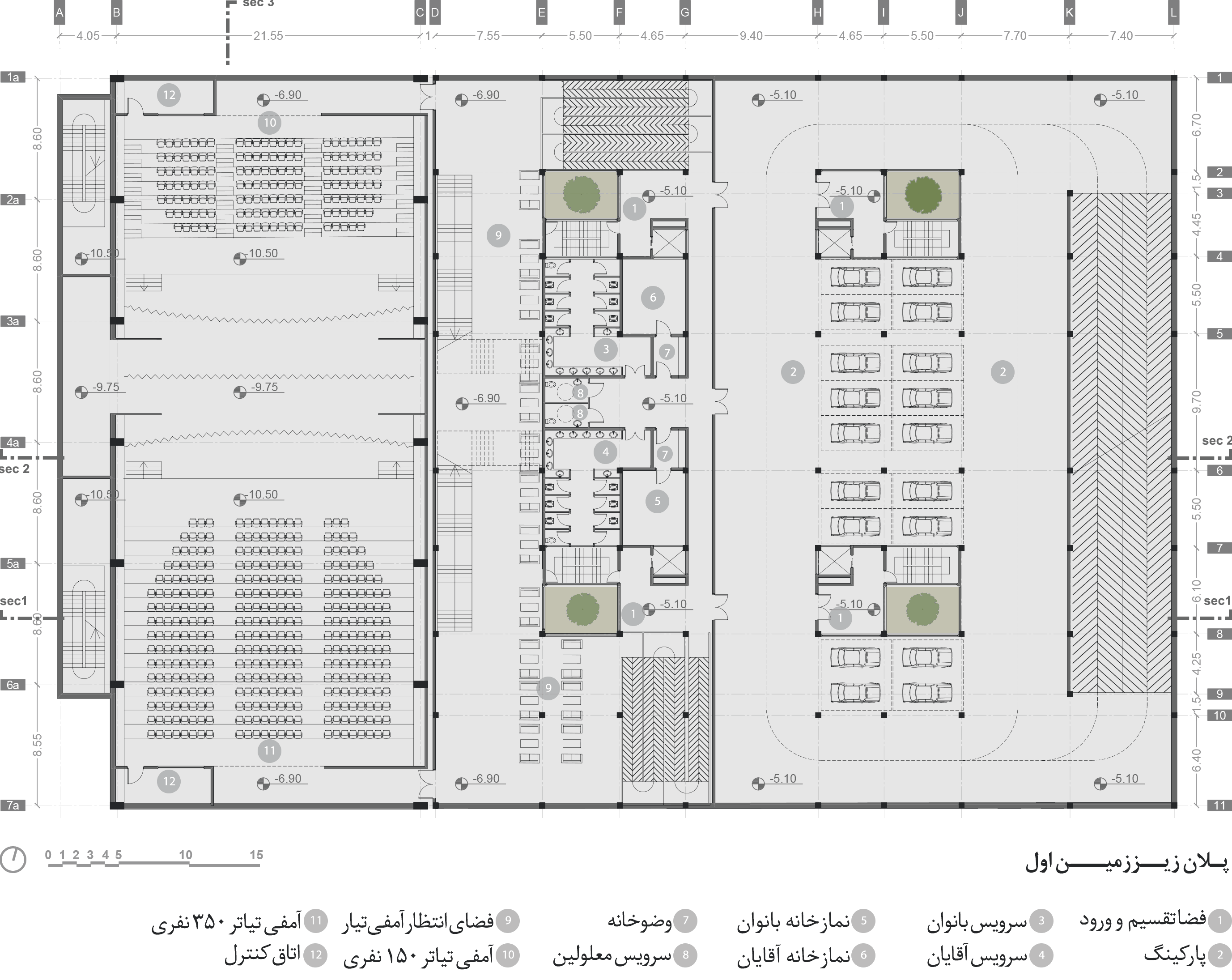 1st basement floor plan