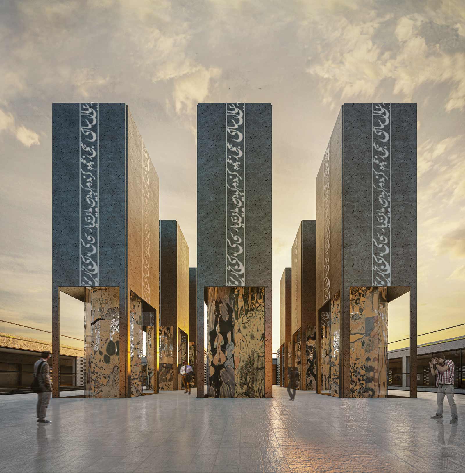 render - Ferdosi cultural center