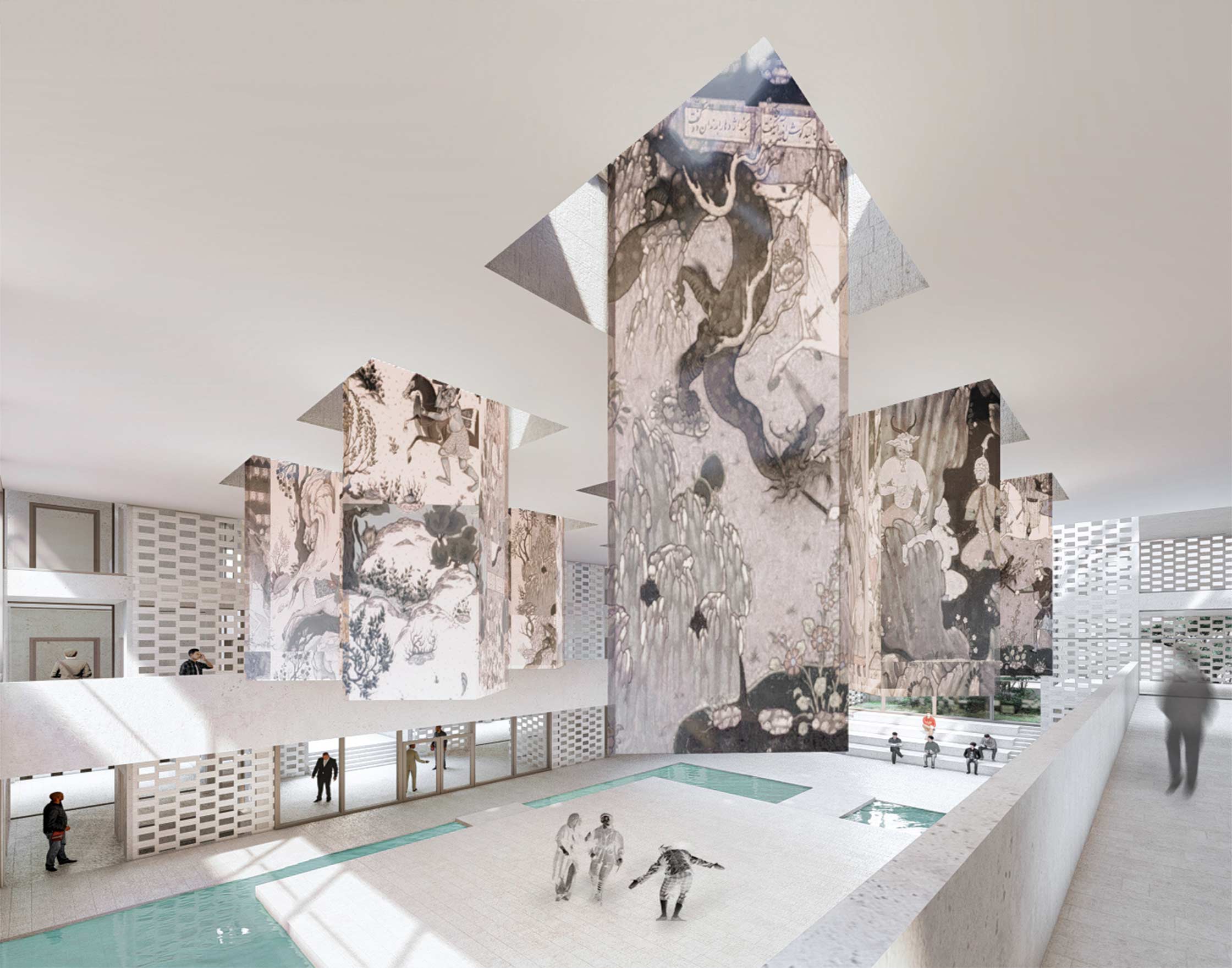 render - Ferdosi cultural center