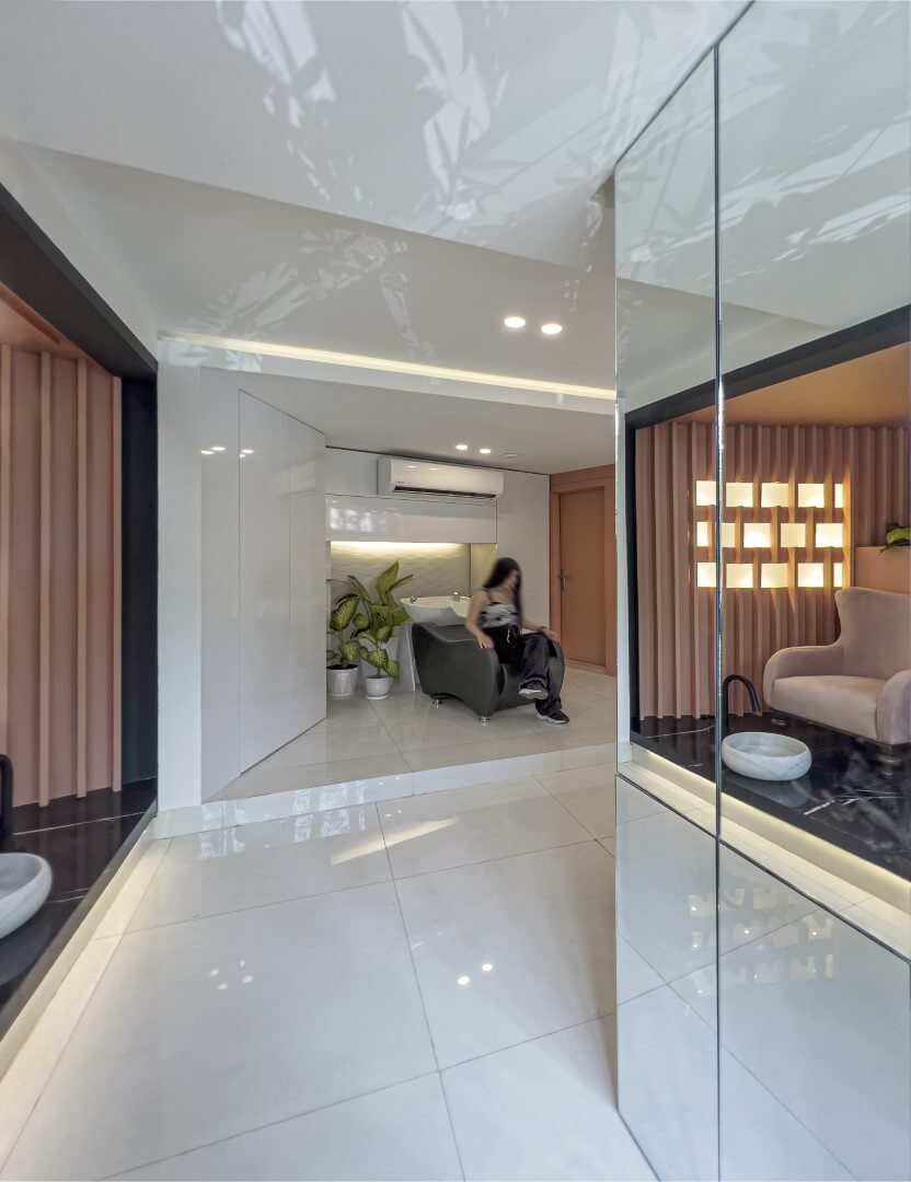 head wash, nilli beauty salon