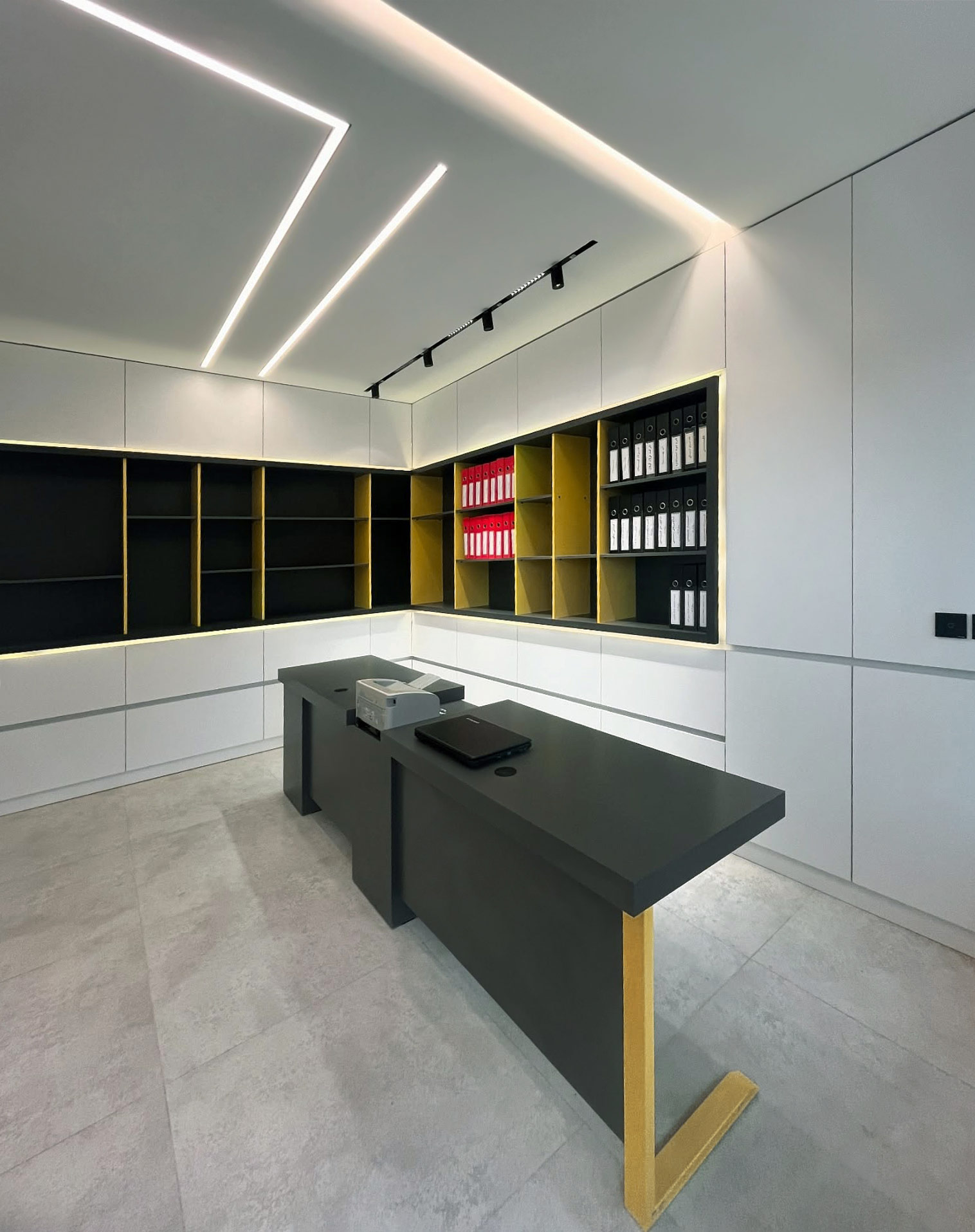 an interior photo of the Payband project