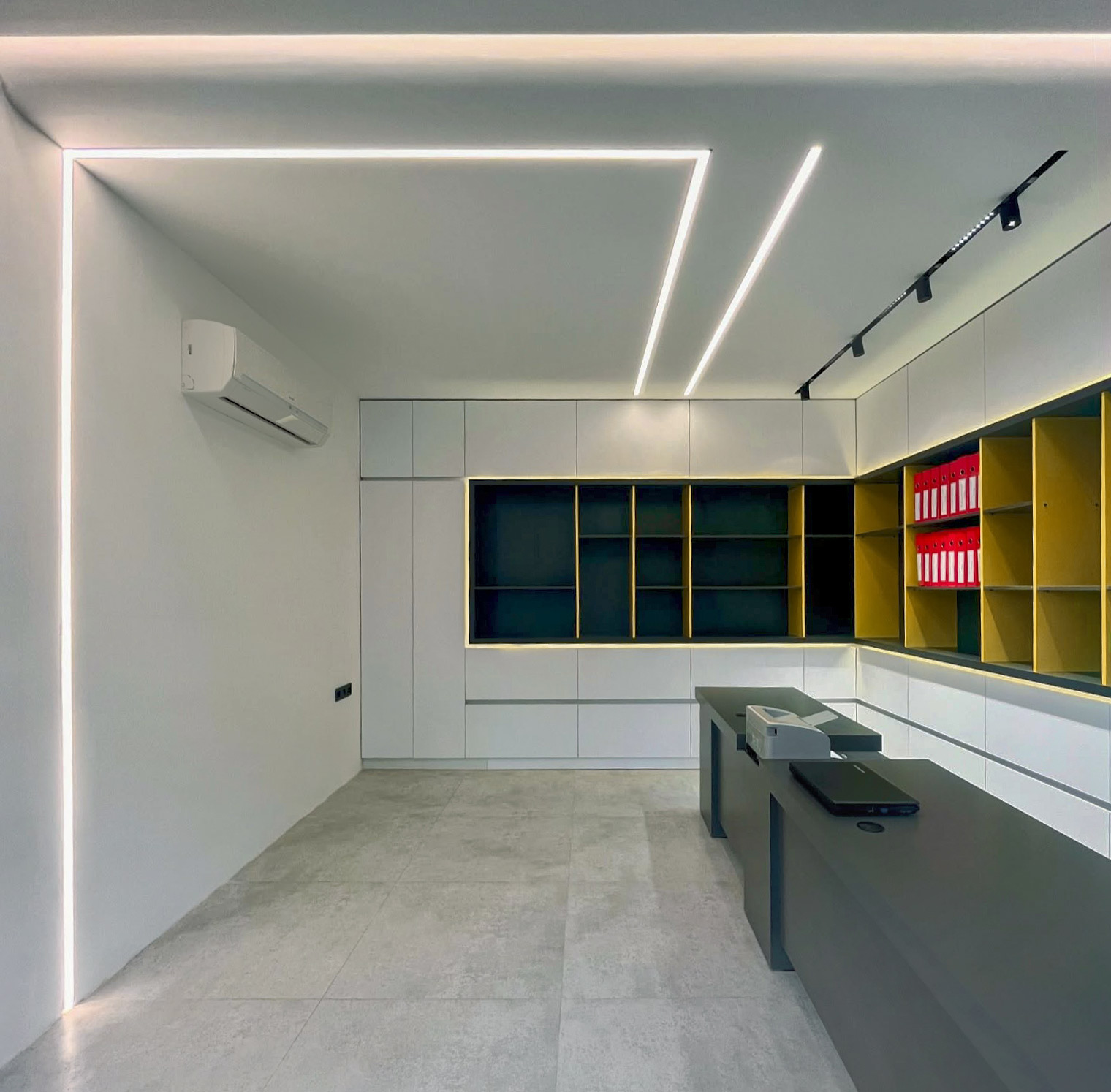 an interior photo of the Payband project