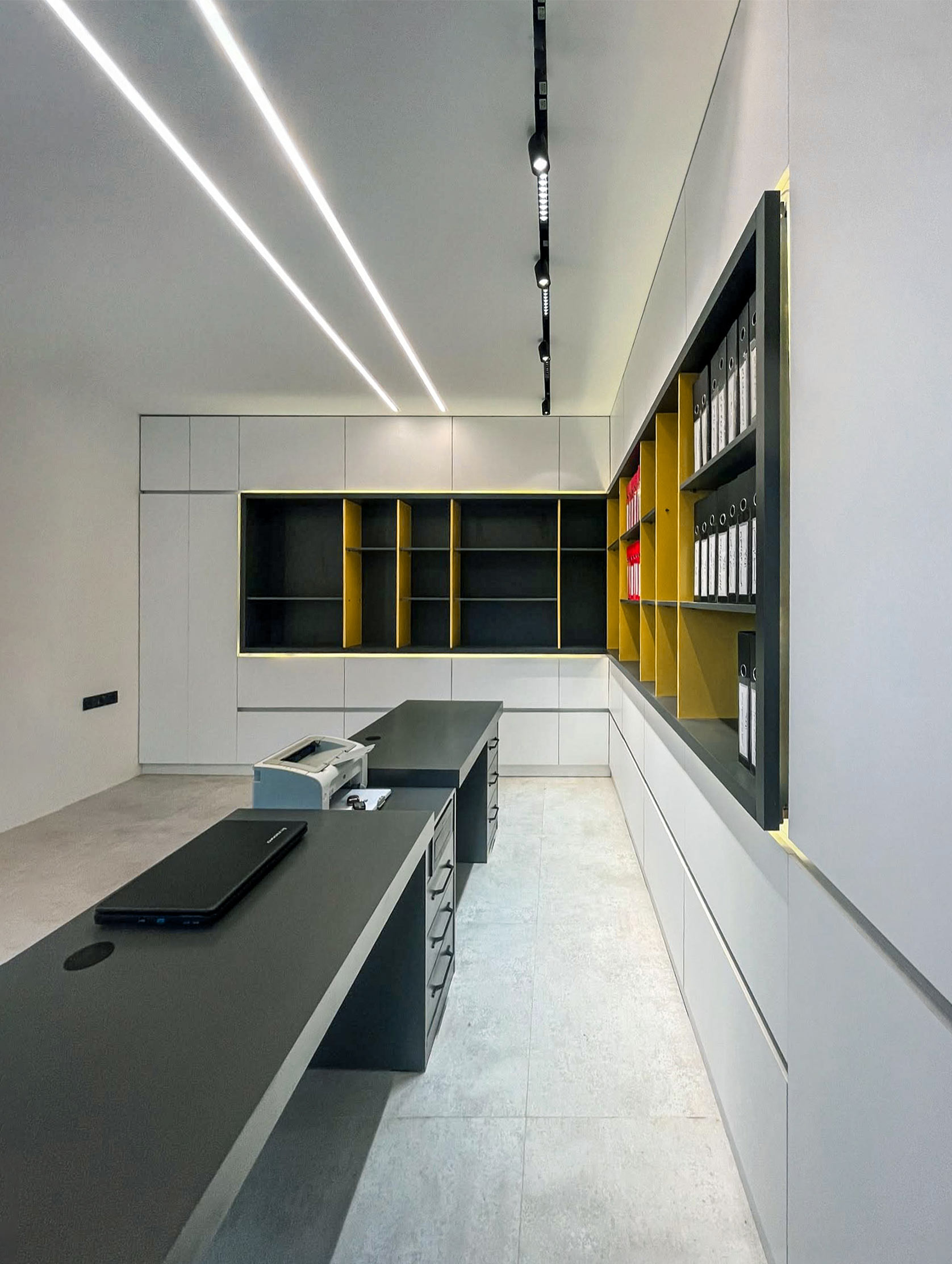 an interior photo of the Payband project