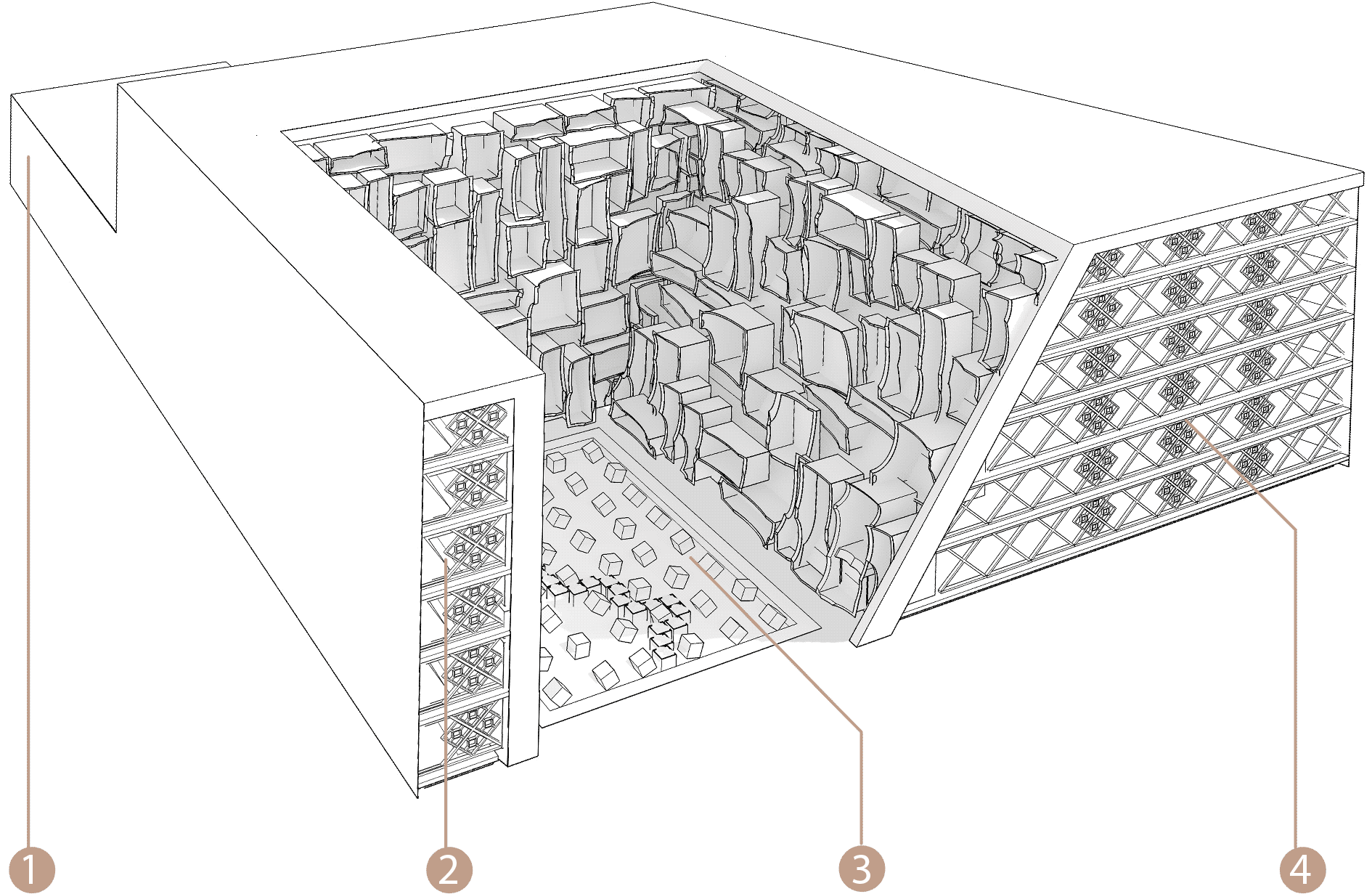 areal render, Plasco competition Projectj 