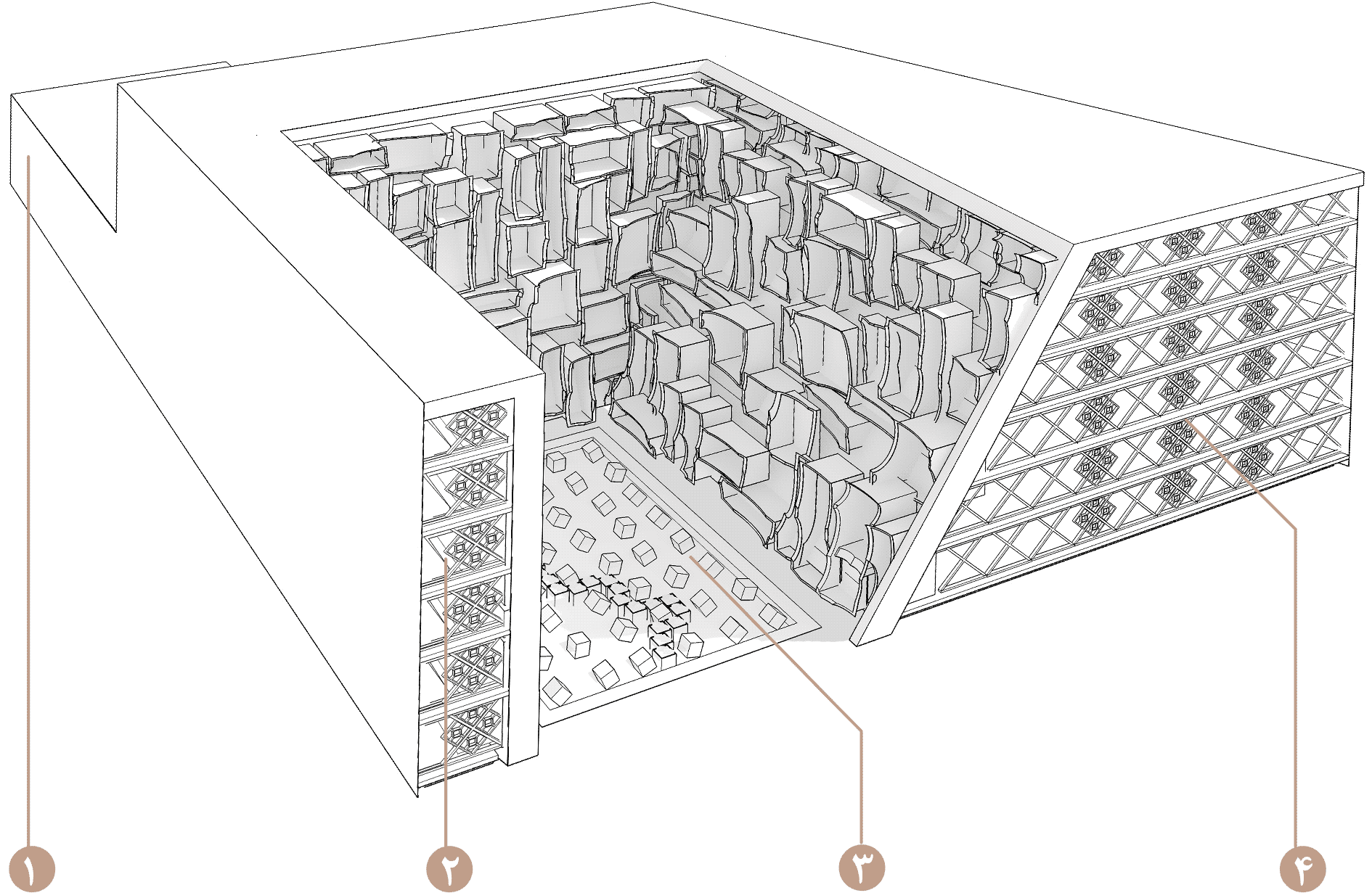 areal render, Plasco competition Projectj 