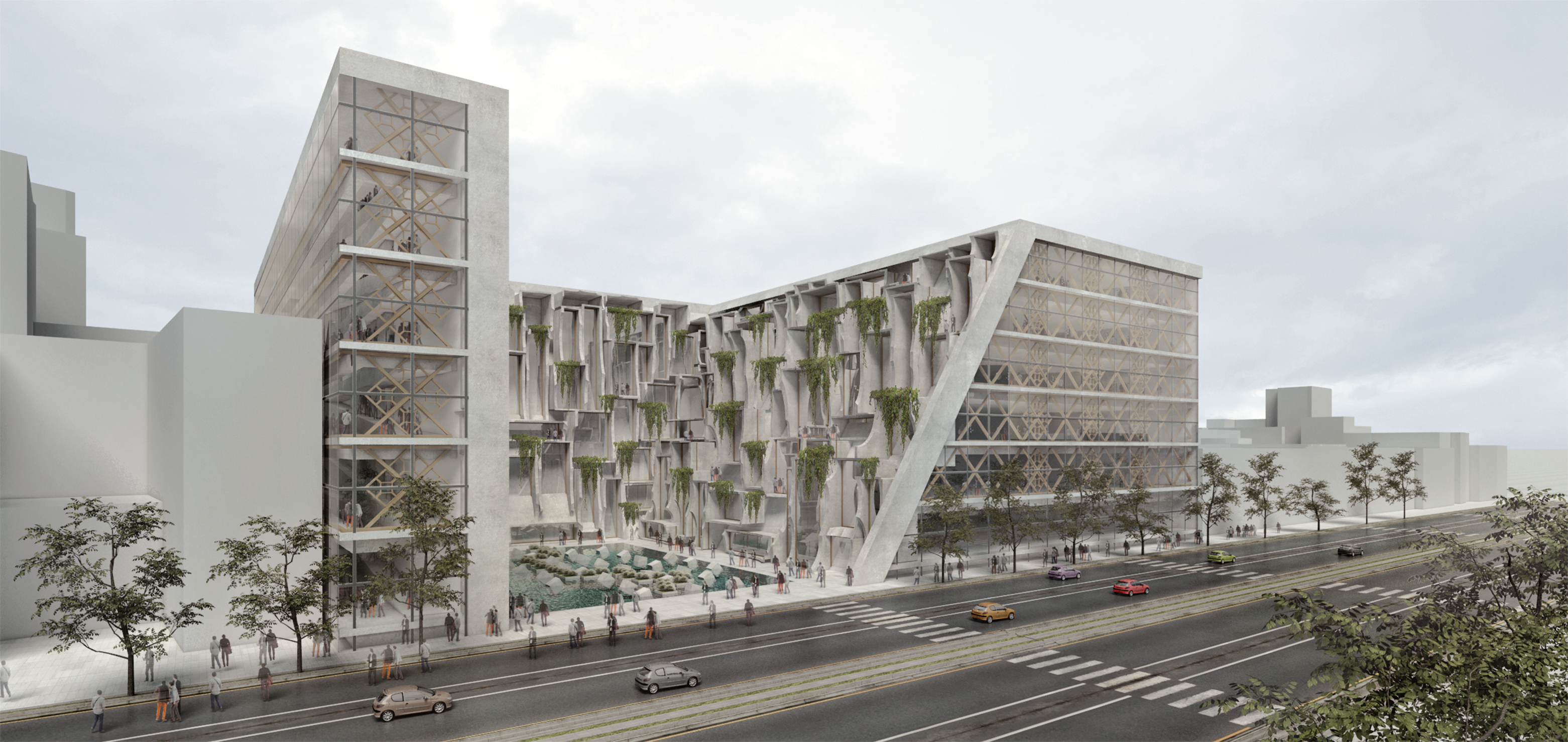 render 1, Plasco competition Projectj