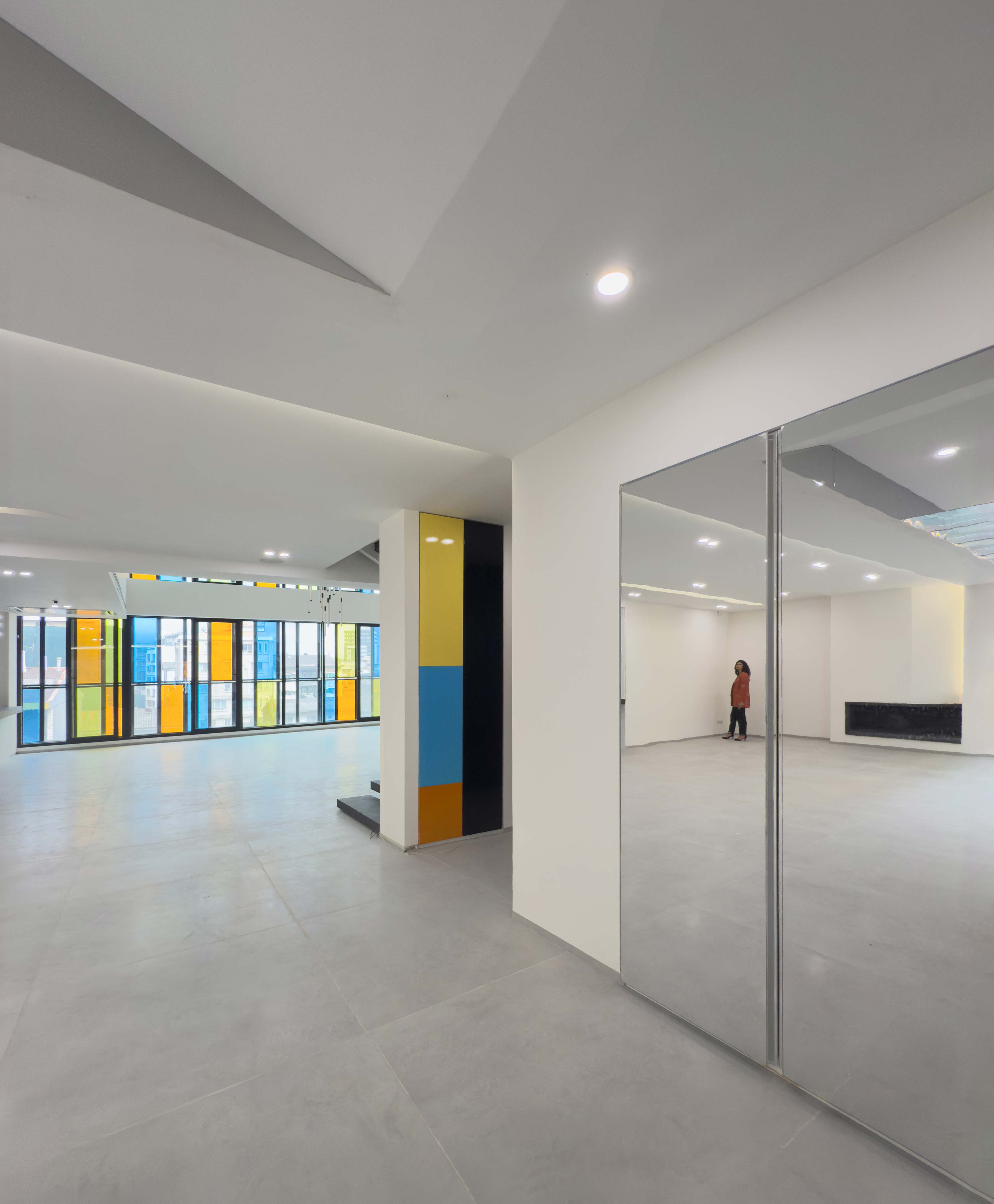 the Entryway closet, Penthouse, Penthouse at the Jameh-Chin (Pleated Veil) Apartment