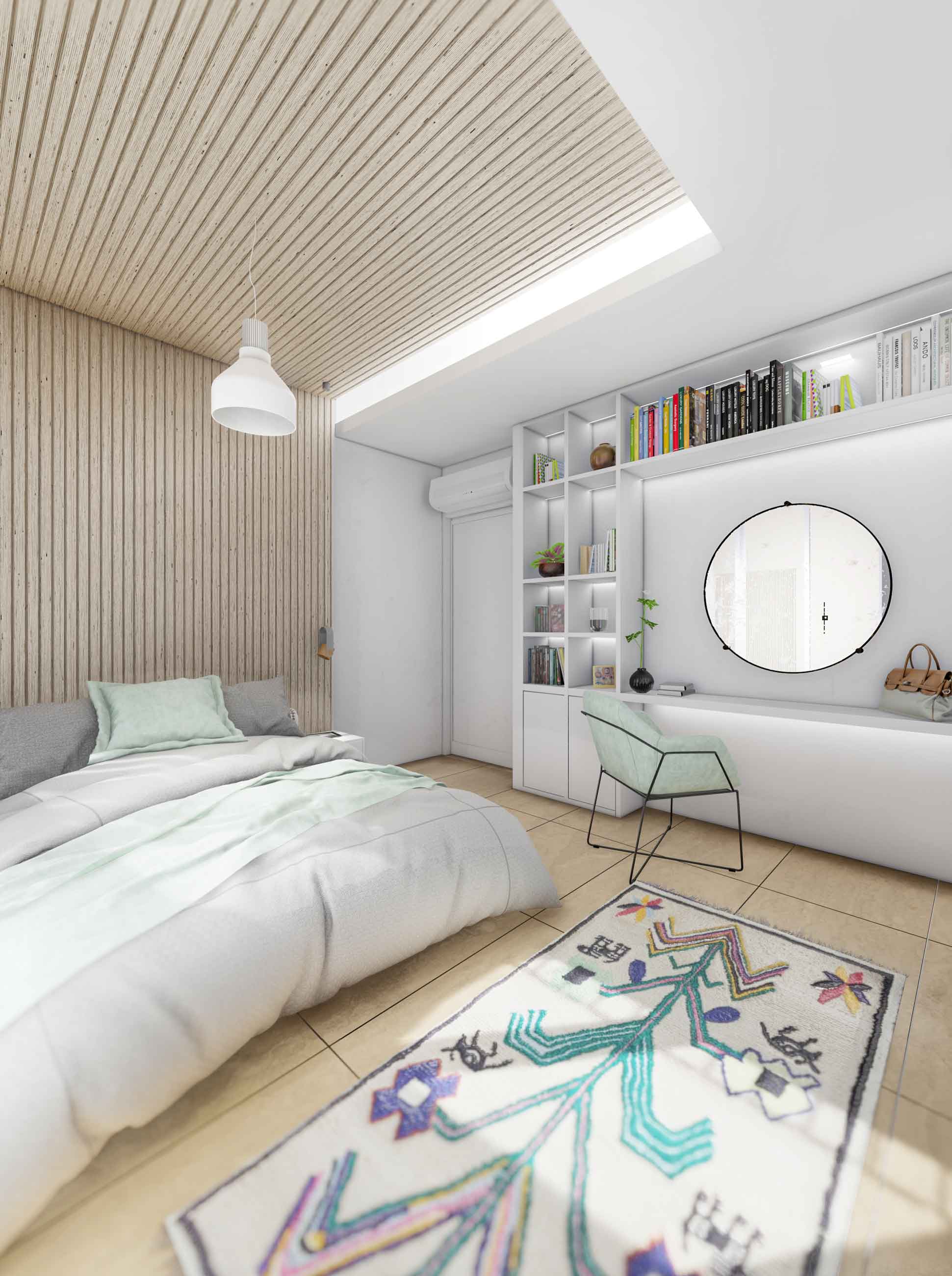 master bedroom interior render