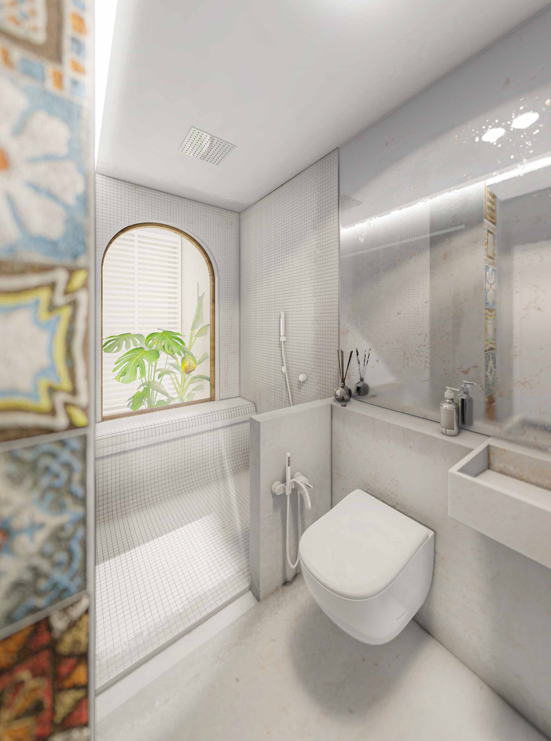 bathroom interior render