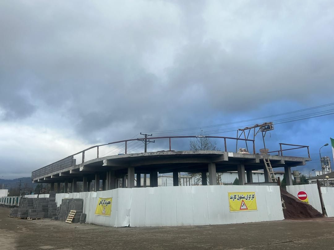 construction phase, Sobhan Daroo co. entrance gate