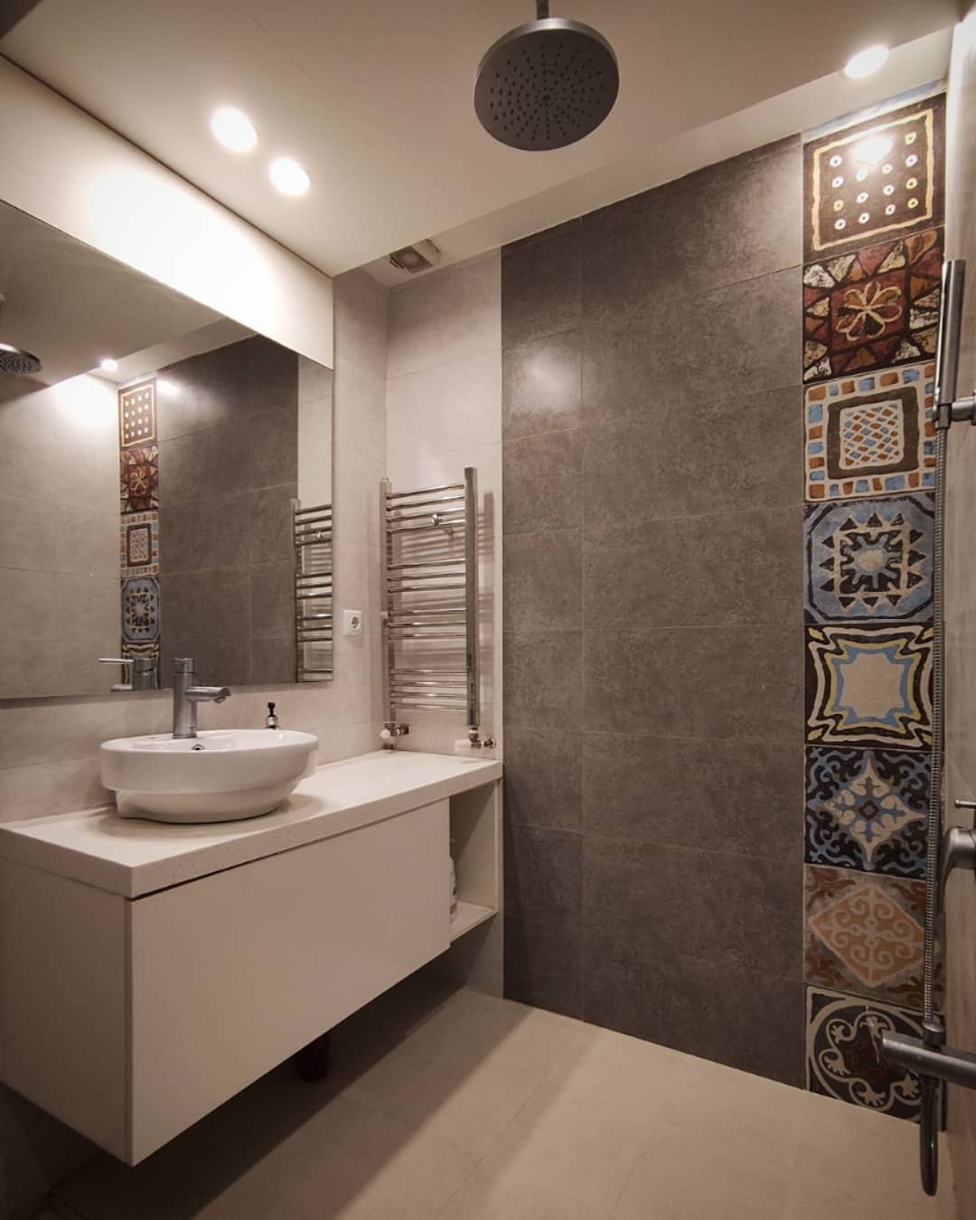 bath room , renovation of a unit in tavoos tower