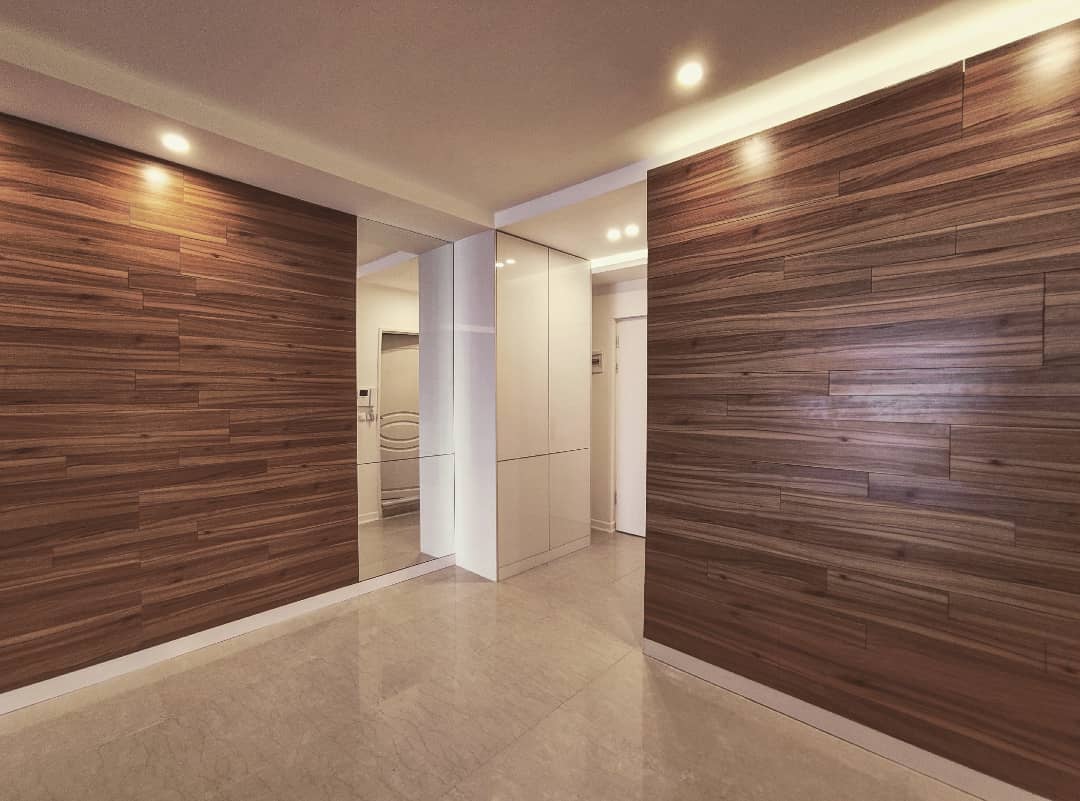 main entrance, renovation of a unit in tavoos tower