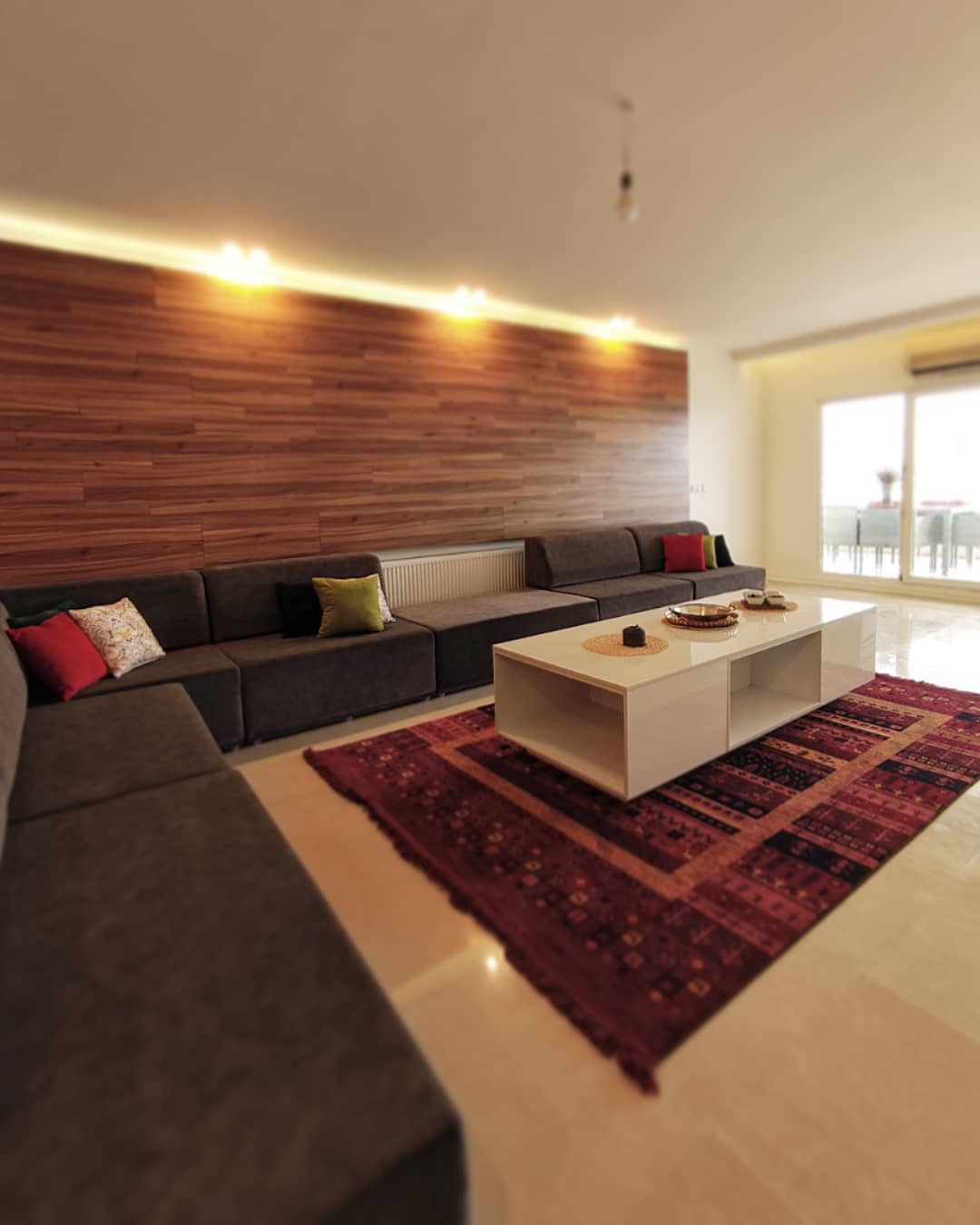 living room, renovation of a unit in tavoos tower