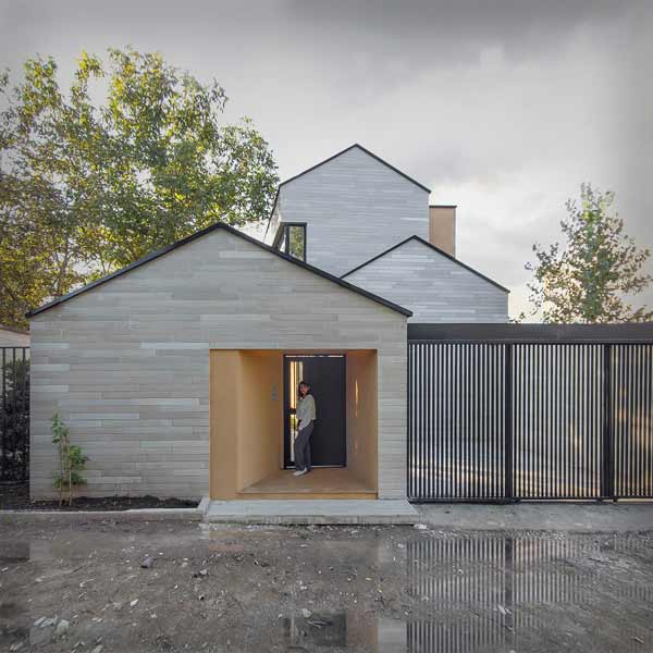 two regions, an interwoven villa