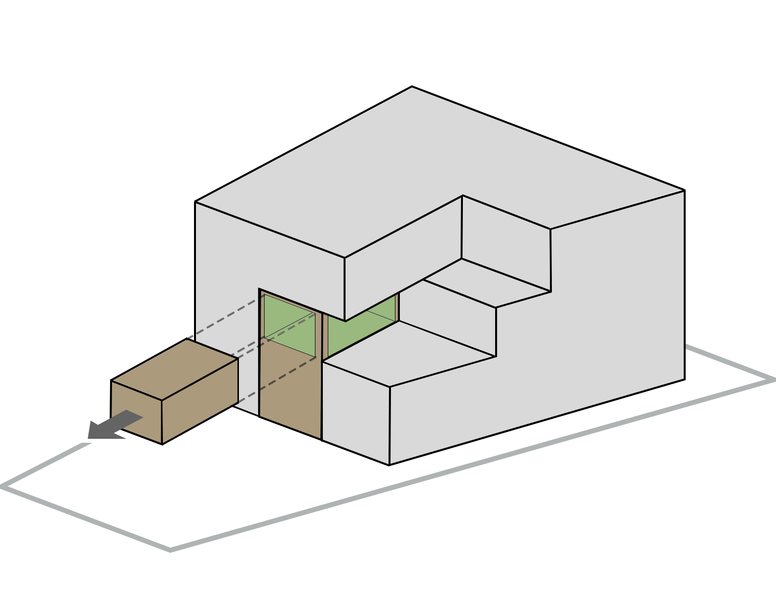 diagram 4, two homes & one green void