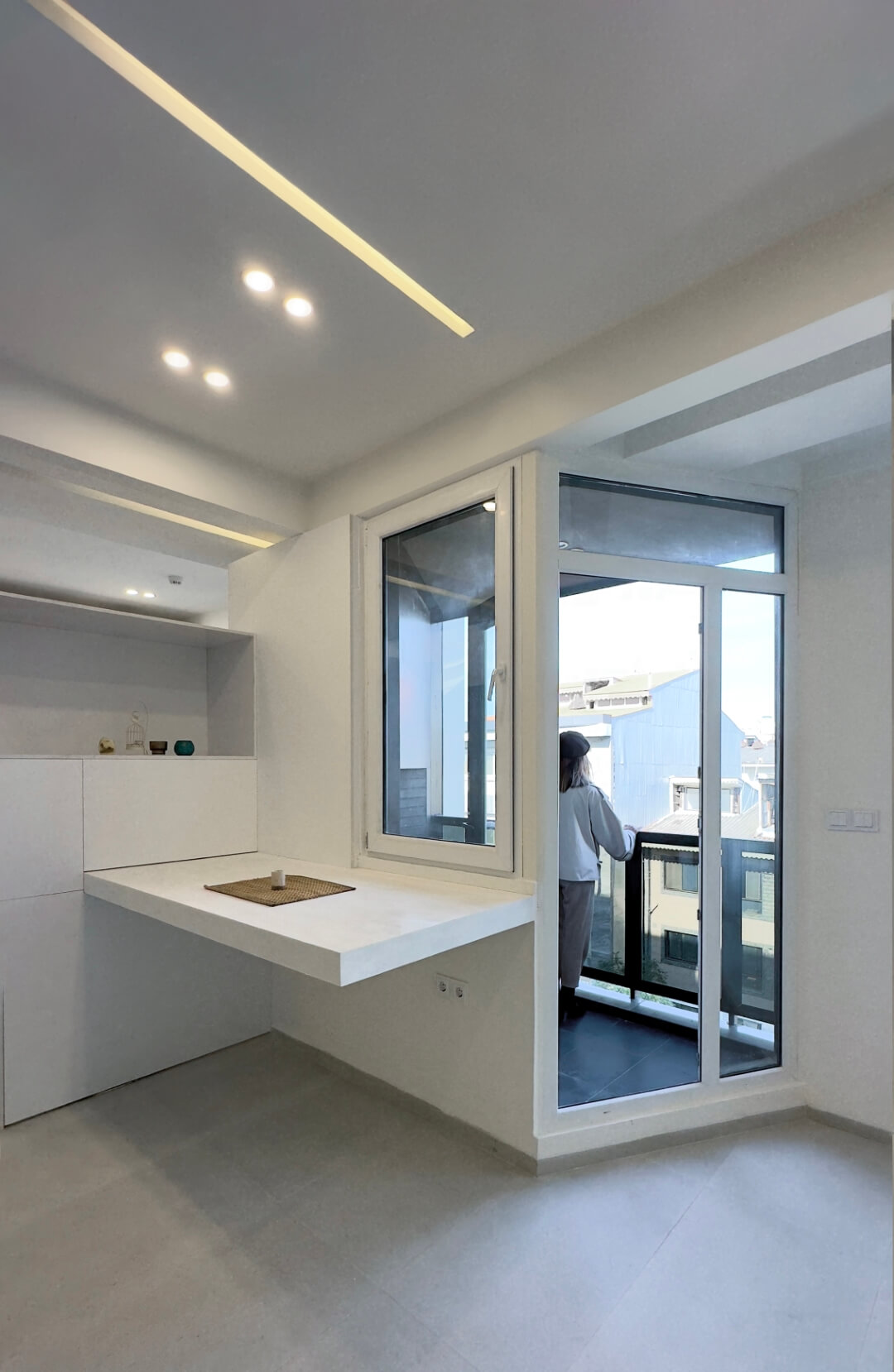 kitchen counter, 93 st. residentail aratment, golsar, rasht, iran 